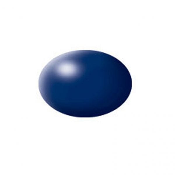 Revell Acrylic 18ml Aqua Dark Blue Silk RVP 36350