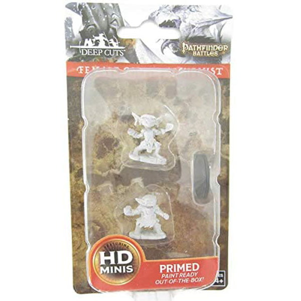Wizkids Pathfinder Deep Cuts Unpainted Miniatures Wave 9 Female Goblin Alchemist 73721