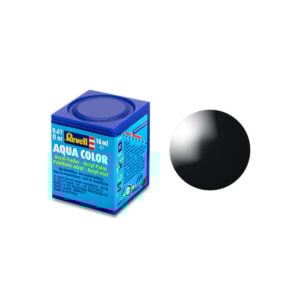 Revell Acrylic 18ml Aqua Black Gloss RVP 36107
