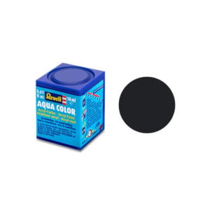 Revell Acrylique 18ml Aqua Noir Mat RVP 36108