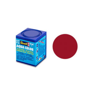 Revell Acrylic 18ml Aqua Carmine Red Matt RVP 36136