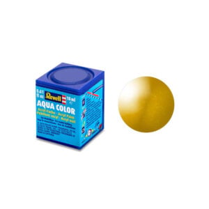 Revell Acrylique 18 ml Aqua Laiton Métallisé RVP 36192