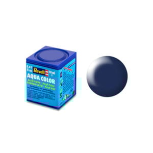 Revell Acrylic 18ml Aqua Dark Blue Silk RVP 36350