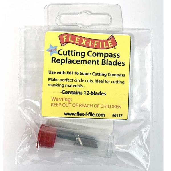 Flex-i-File Super Cutting Compass Replacement Blades 6117