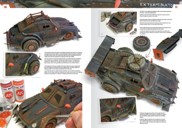 AK Interactive Doomsday Chariots Modeling Post Apocalyptic Vehicles AKI 258