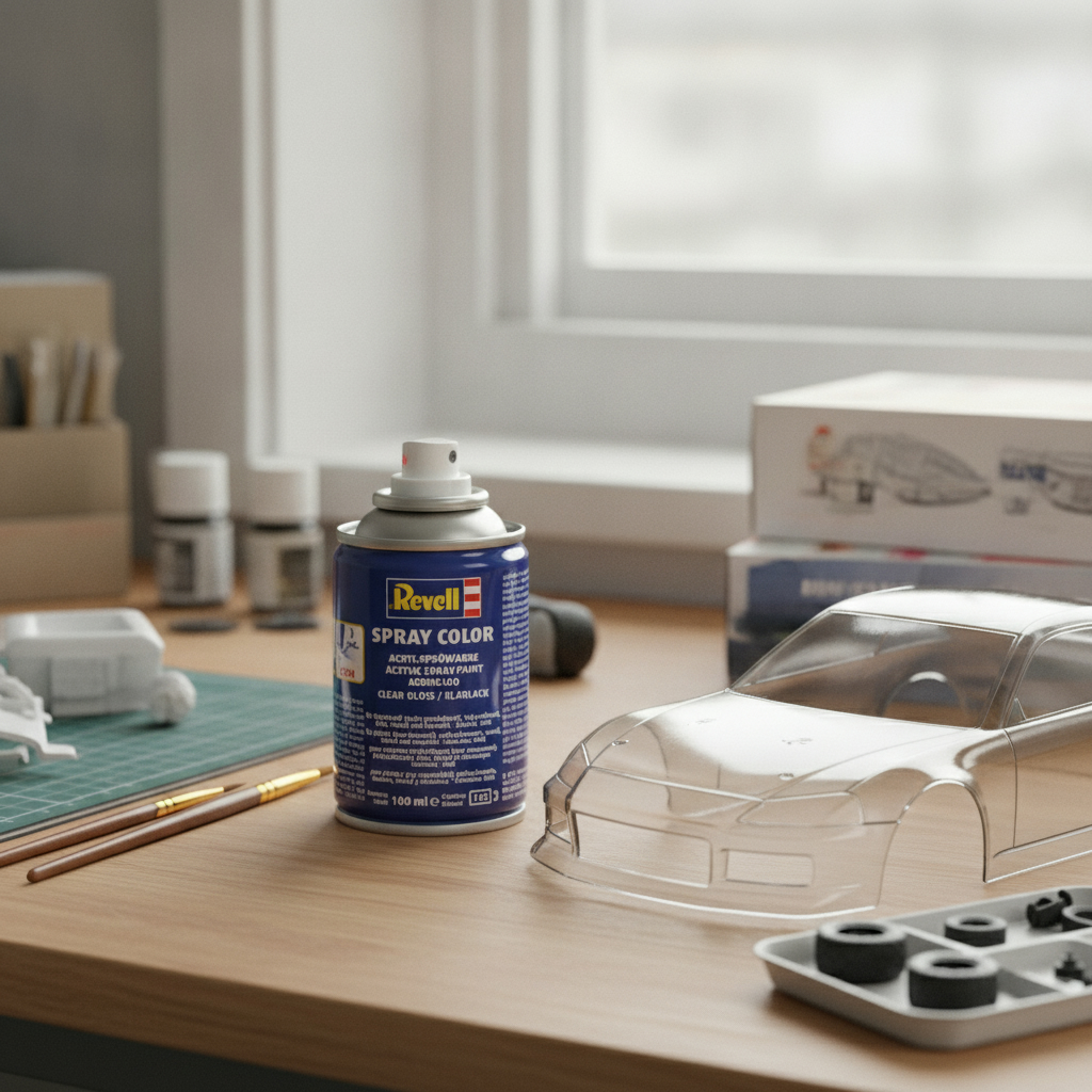 Revell Acrylic 100ml Spray Clear Gloss RVP 34101
