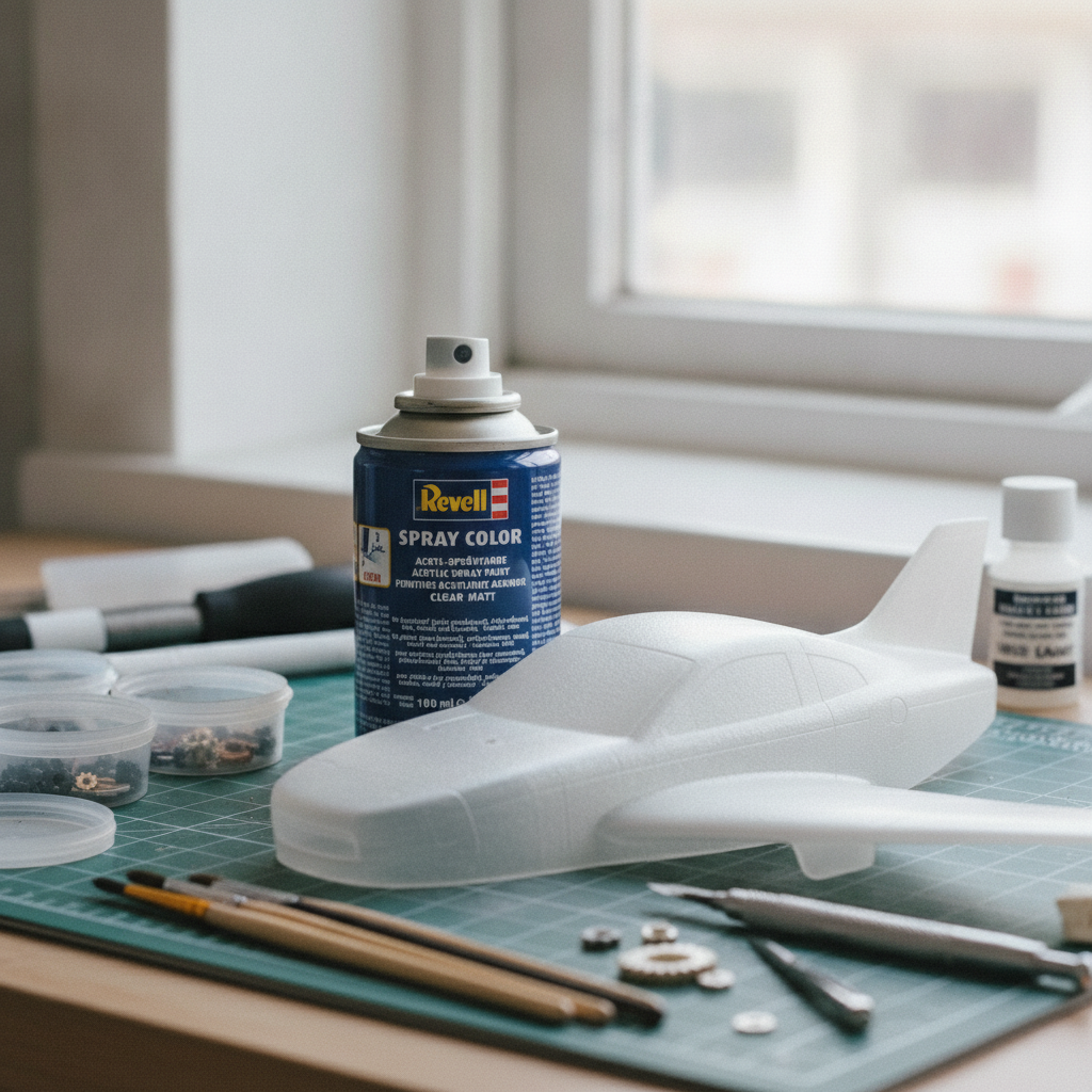 Revell Acrylic 100ml Spray Clear Matt RVP 34102