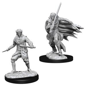 Wizkids Pathfinder Deep Cuts Unpainted Miniatures Wave 10 Male Elf Rogue 73854