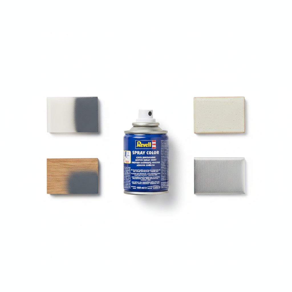 Revell Acrylic 100ml Spray Tank Grey Matt RVP 34178