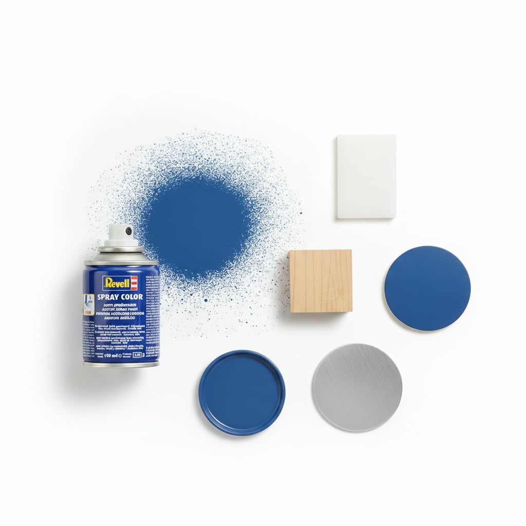Revell Acrylic 100ml Spray Blue Matt RVP 34156