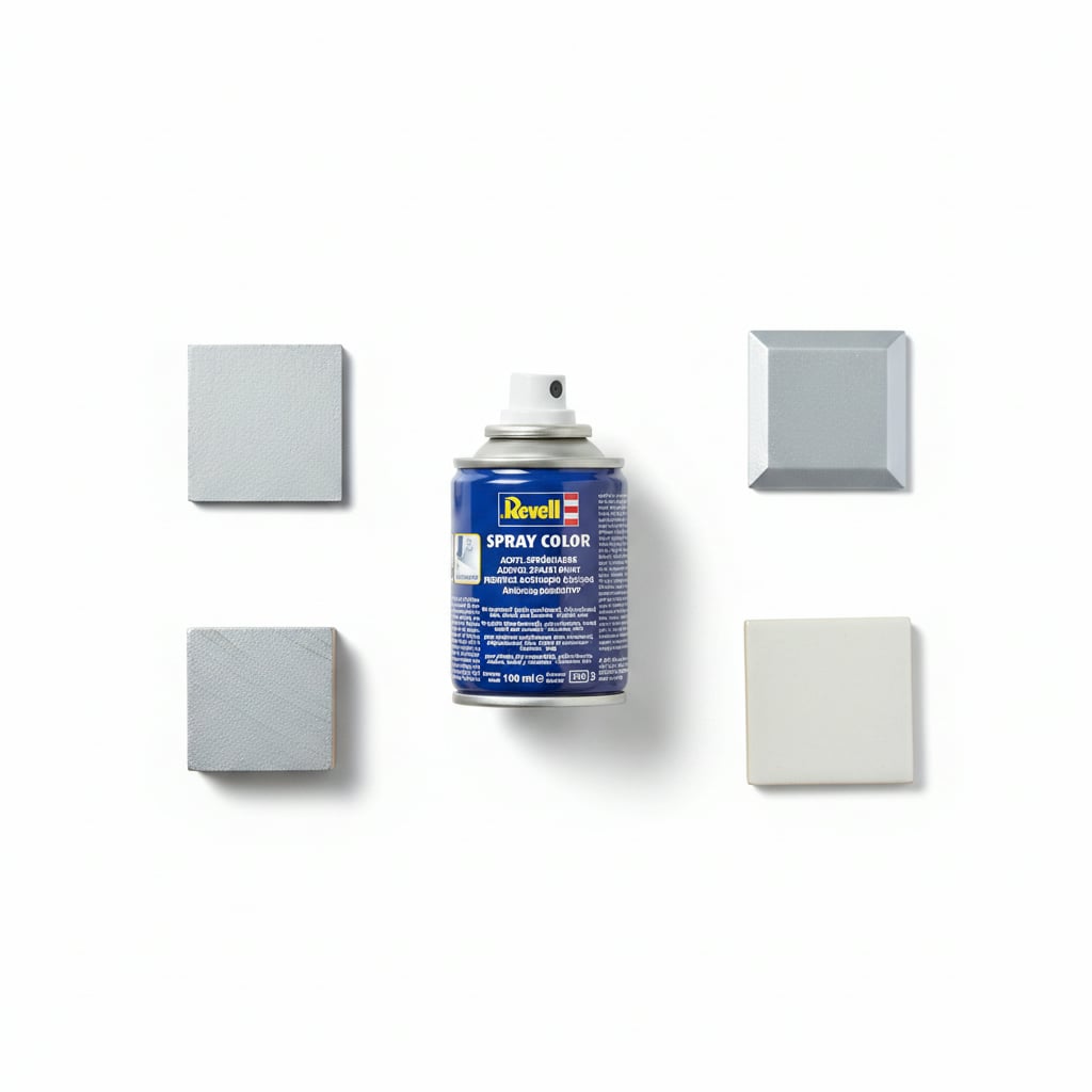 Revell Acrylic 100ml Spray Aluminium Metallic RVP 34199