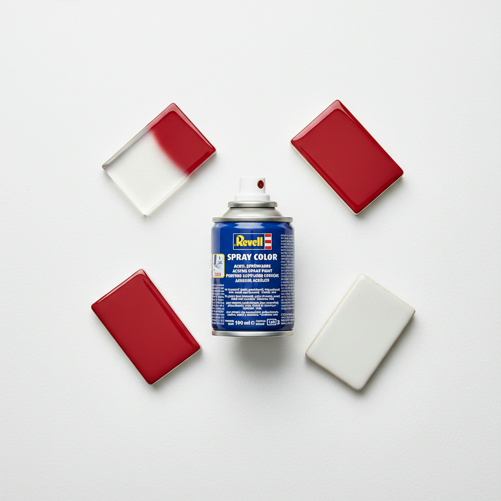 Revell Acrylic 100ml Spray Italian Red Gloss RVP 34134