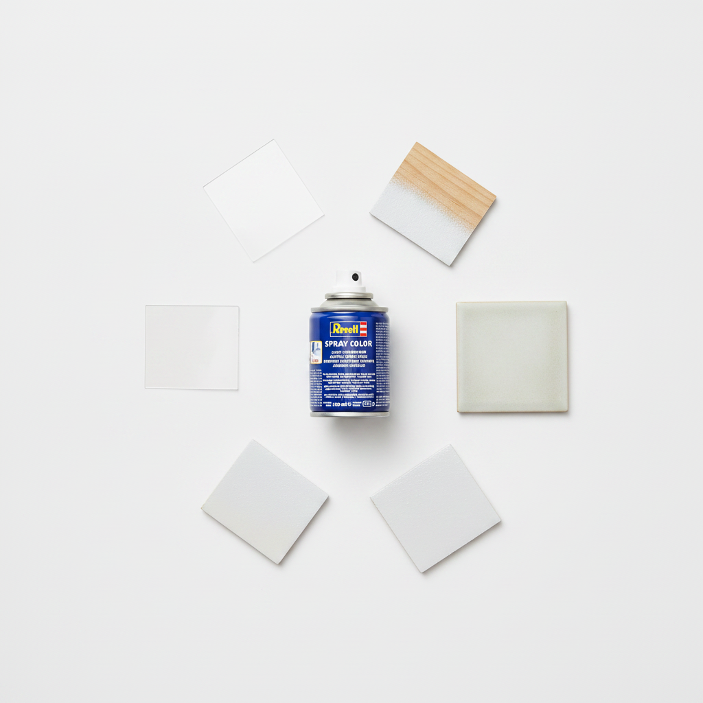 Revell Acrylic 100ml Spray White Matt RVP 34105