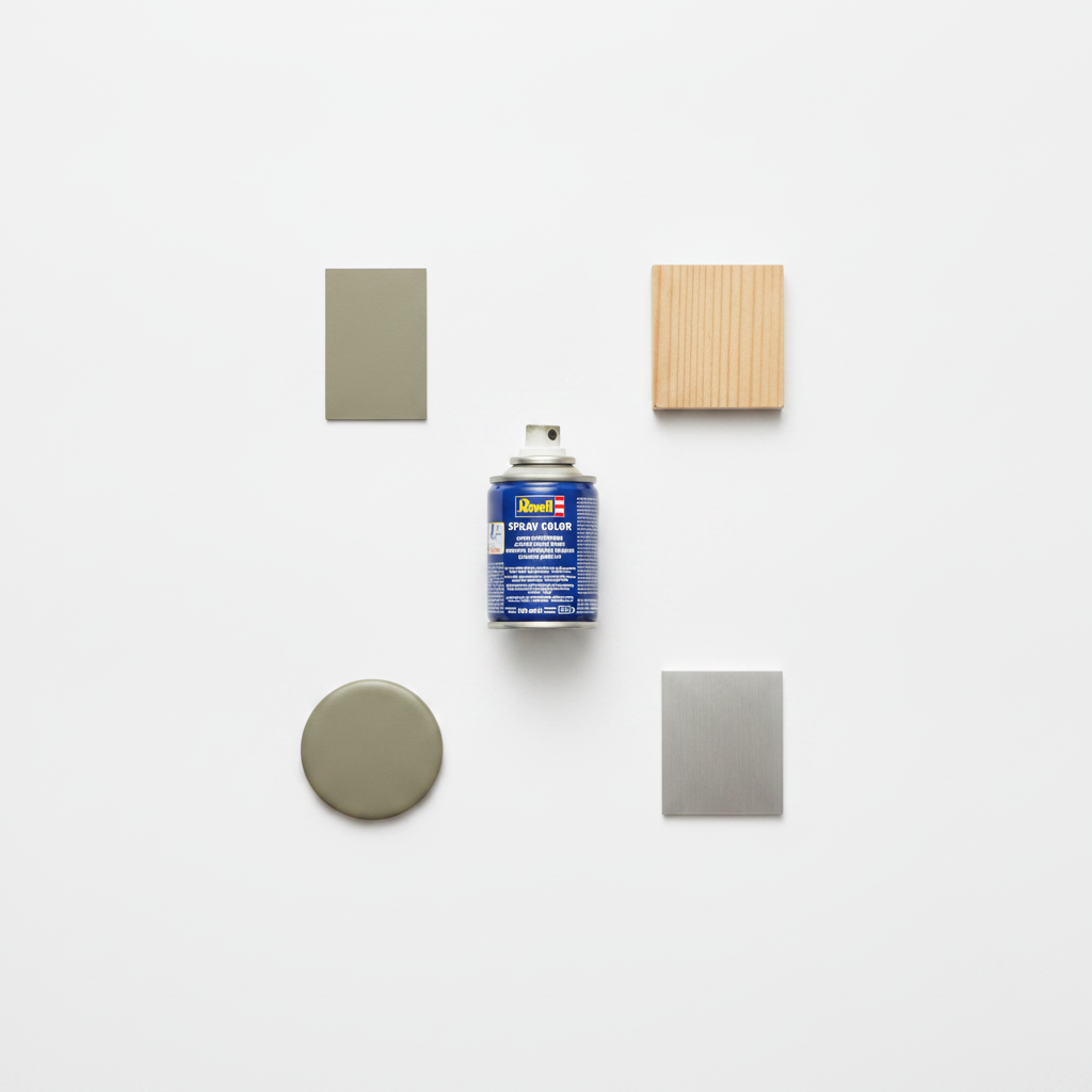 Revell Acrylic 100ml Spray Nato Olive Matt RVP 34146