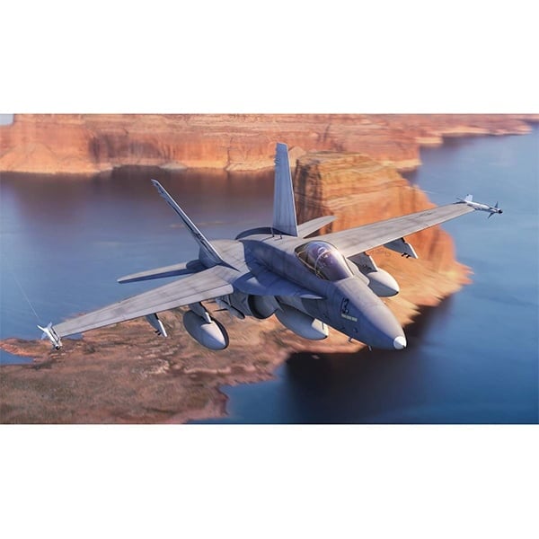 Airfix McDonnell Douglas F-18 Hornet 172 Scale Starter Set A55313