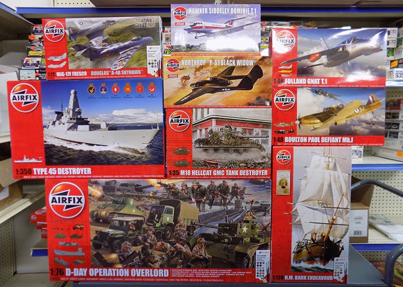 Additional Airfix kits now Available at Sunward Hobbies