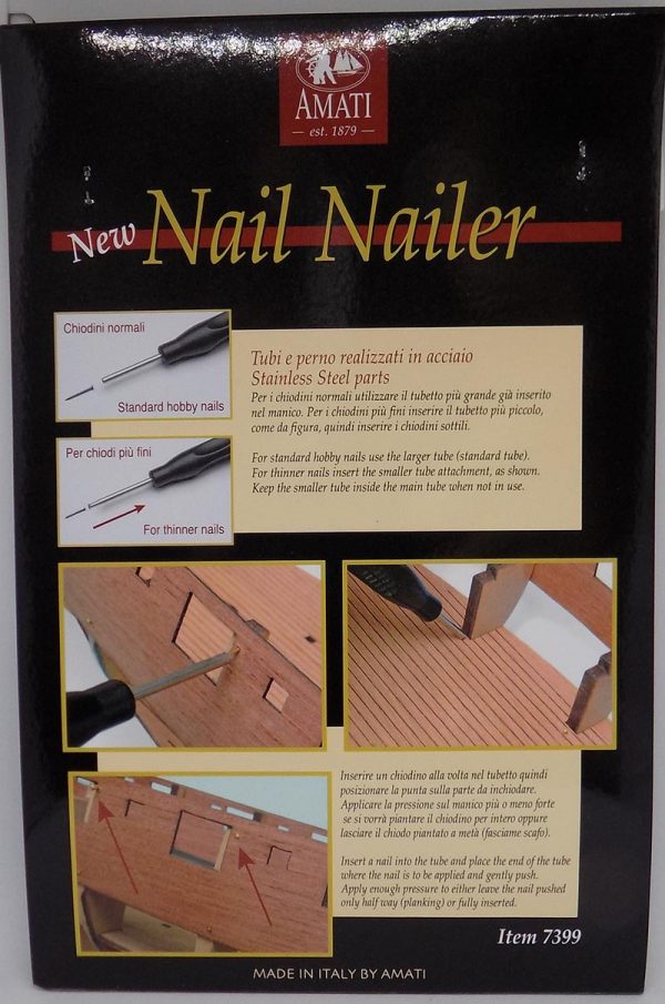 Back Amati New Nail Nailer AMA 7399