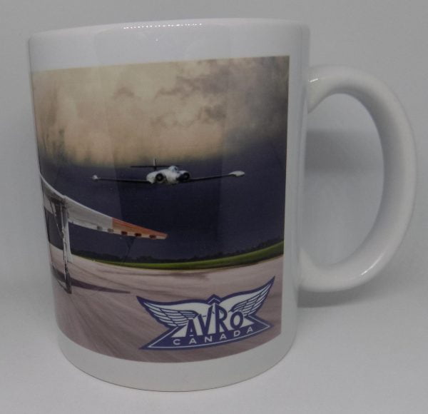 side view Avro Arrow RL-204 Coffee Mug SUP-MUGAVR204