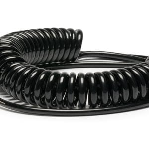 Iwata 10' Cobra Coil Airbrush Hose with Iwata Airbrush Fitting and 1/4" Compressor Fitting CTI10