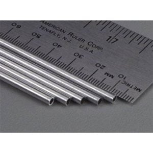 1/8" Pack of 1 Round Aluminum Tube 0.14 Wall 36" Long K&S Engineering 1109