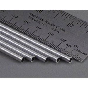 5/32" Pack of 1 Round Aluminum Tube 0.14 Wall 36" Long K&S Engineering 1110