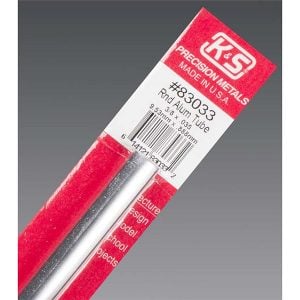 3/8" x .035 Aluminum Tube Pack of 1 K&S Engineering 83033