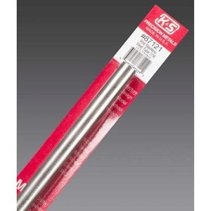 7/16" x .028 Rd. Stainless Steel Tube Pack of 1 K&S Engineering 87121