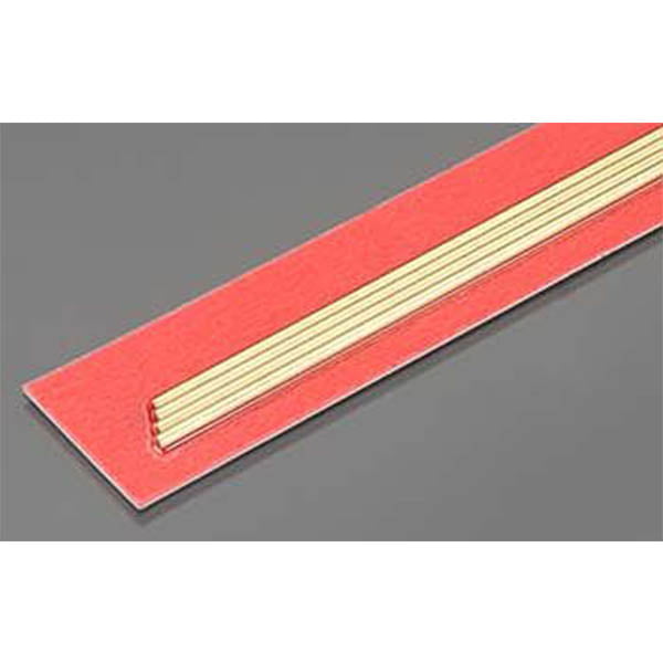 2mm OD X .45mm Wall Round Brass Tube Pack of 4 300mm Long K&S Engineering 9820