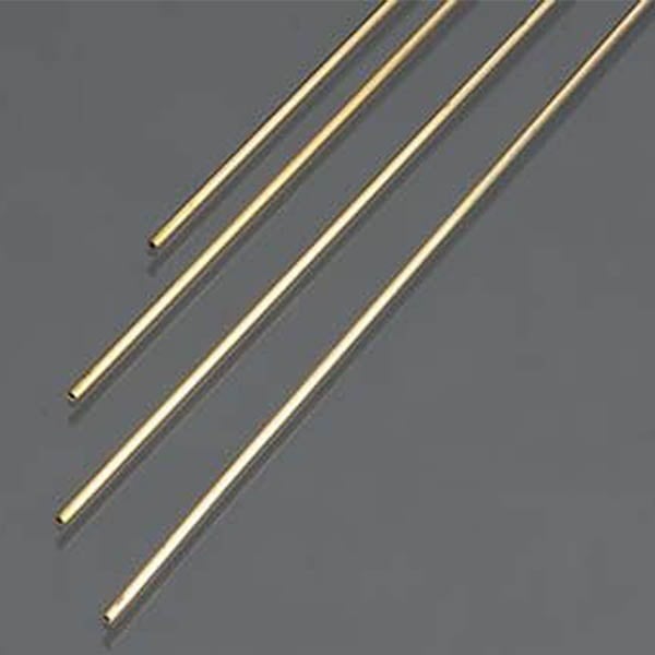 1mm OD X .225mm Wall Thin Wall Brass Tube Pack of 4 300mm Long K&S