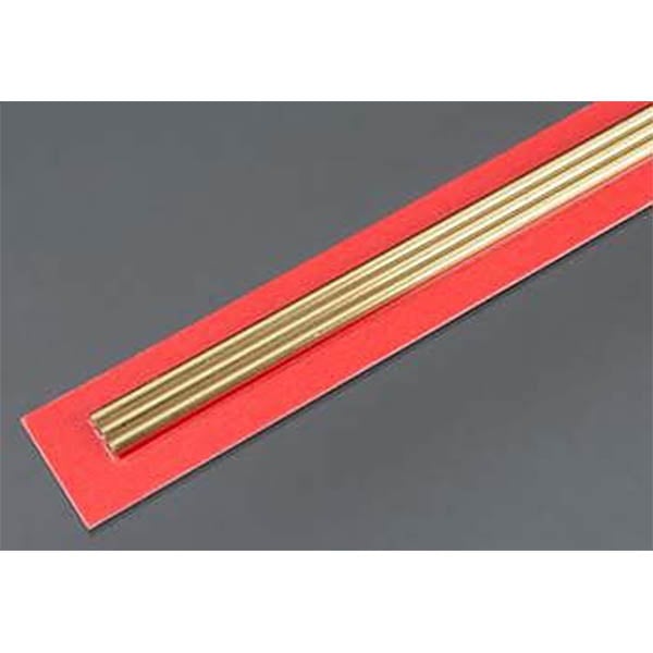 3.5mm OD X .225mm Wall Thin Wall Brass Tube Pack of 3 300mm Long K&S