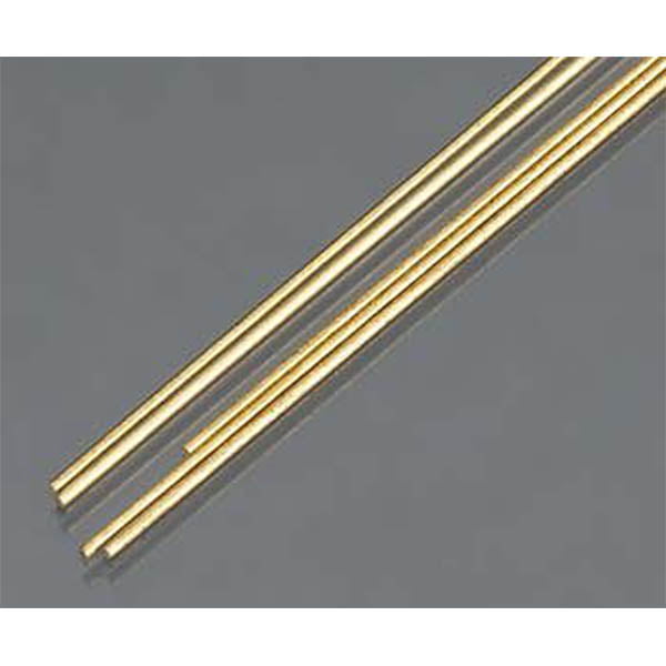7/16" Diameter C360 Brass Solid Round Rod – 14 Inches Long, Mill Finish, USA Made