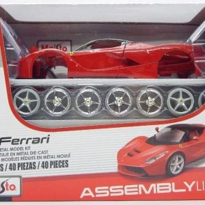 Maisto LaFerrari Model Car Red Black Diecast Model Building Kit 1:24 Scale 39129