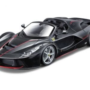 Maisto LaFerrari Aperta Black Diecast Model Building Kit 1:24 Scale 39133