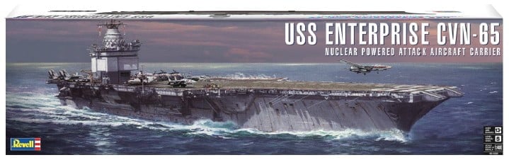 Revell USS Enterprise Aircraft Carrier CVN-65 1/400 Scale 85-0325