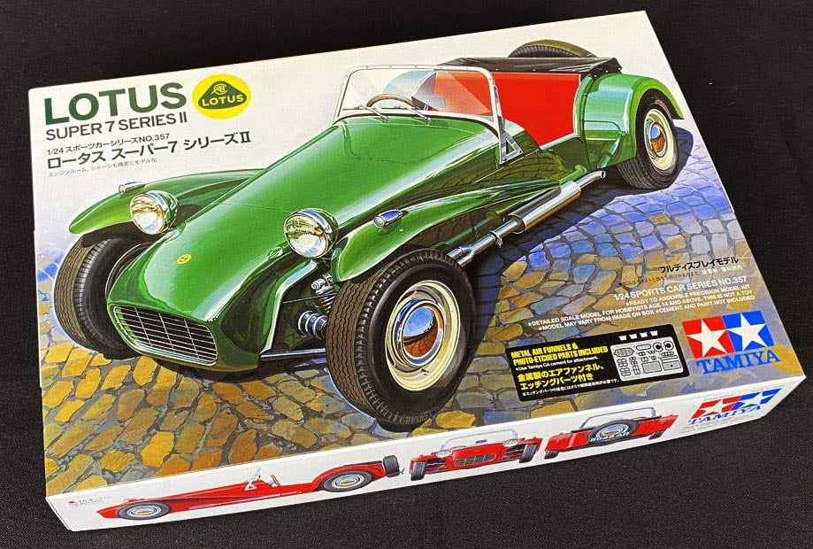 Tamiya Lotus Super 7 Series II Plastic Model Kit 1/24 Sports Car Series No.357 