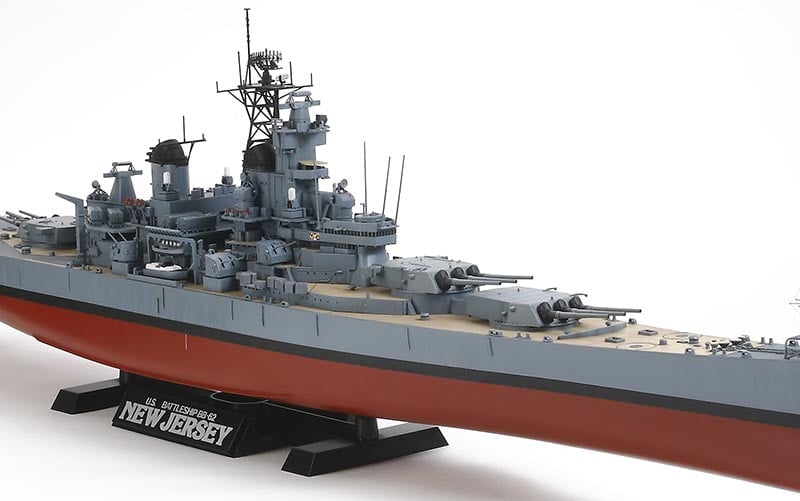 Tamiya US Battleship BB-62 New Jersey 1/350 Scale 78028