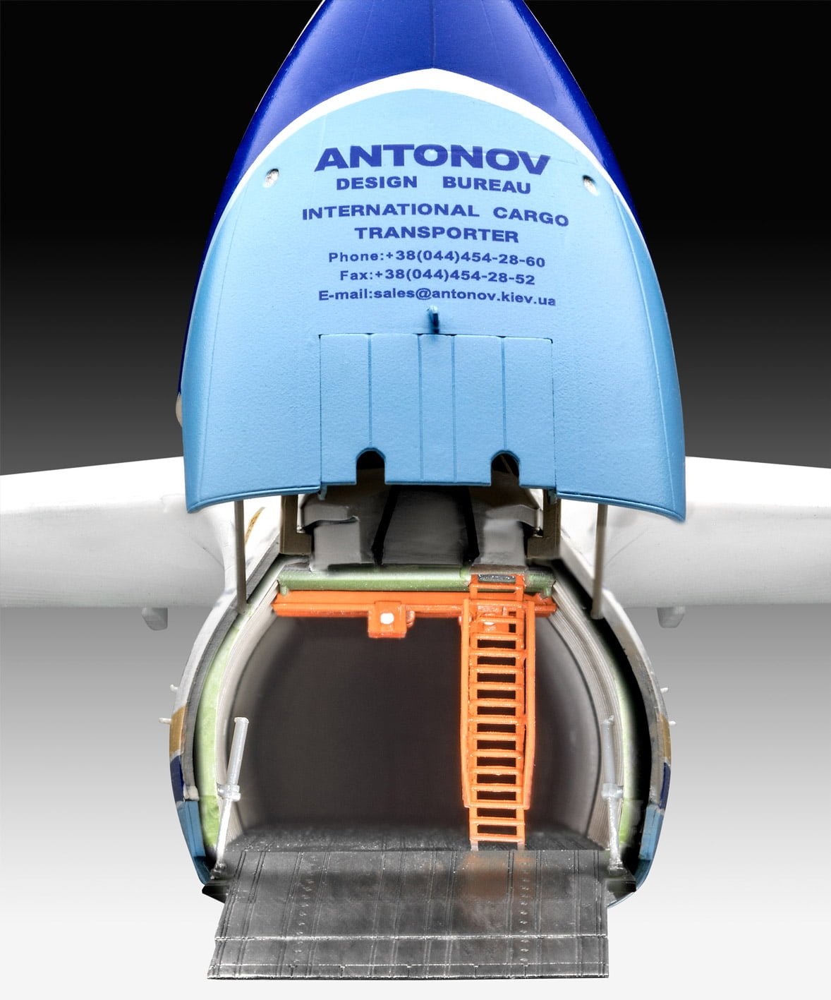 Revell Antonov An-225 Mrija Level 5 1/144 Scale RVG 04958 Revell Antonov An-225 Mrija Level 5 1/144 Scale RVG 04958