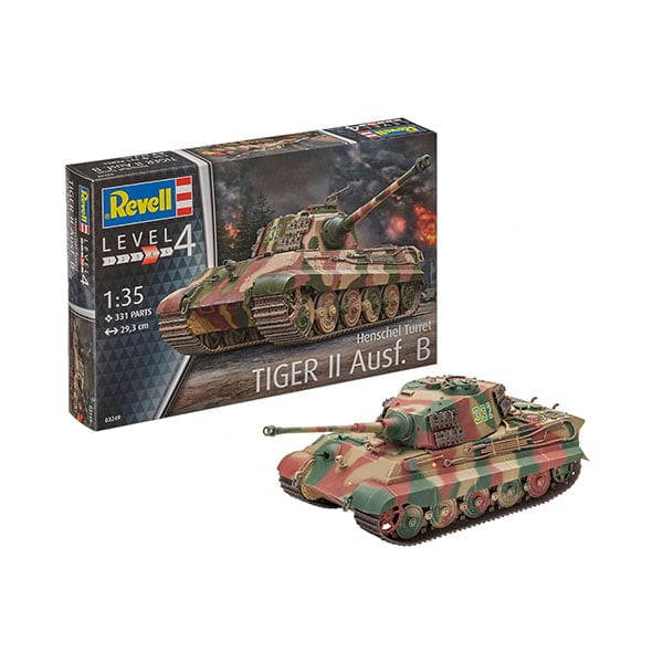 Revell Tiger II Ausf. B Henschel Turret 1/35 Scale RVG 03249