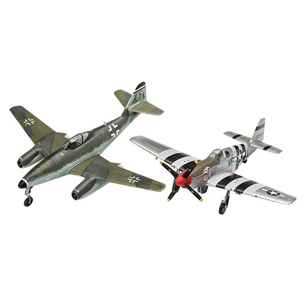 Revell Me262 and P-51B Combat Set 1/72 Scale RVG 03711