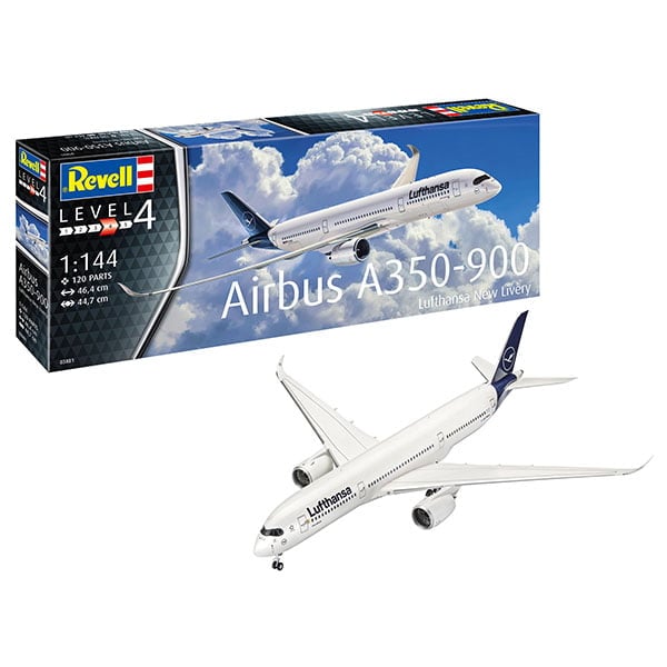 【限定特価】 Lufthansa A350-900 Airbus Revell New RVG Scale 1/144 Livery 航空機・ヘリコプター