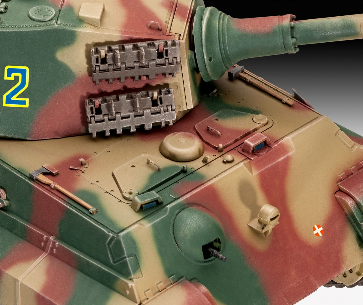 Revell Tiger II Ausf. B Henschel Turret 1:35 Scale RVG 03249 Front