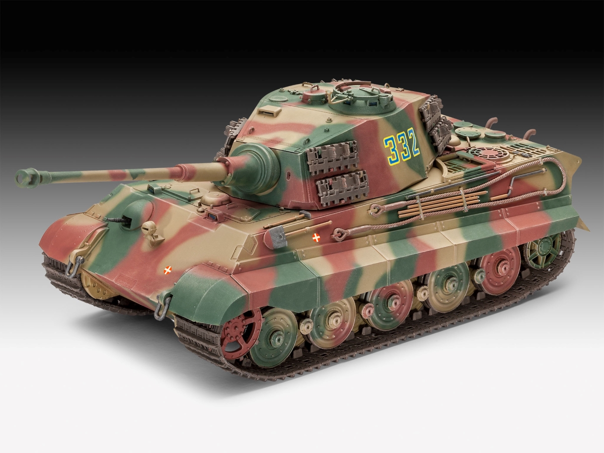 Revell Tiger II Ausf. B Henschel Turret 1:35 Scale RVG 03249 Profile
