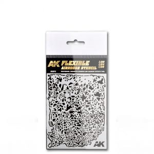 AK Interactive Flexible Airbrush Stencil 1/20 1/24 1/35 AKI 9079