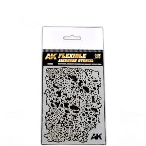 AK Interactive Flexible Airbrush Stencil 1/48 1/72 AKI 9080