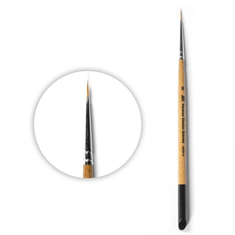 AK Interactive Silicone Brushes Hard Tip Medium AK9085