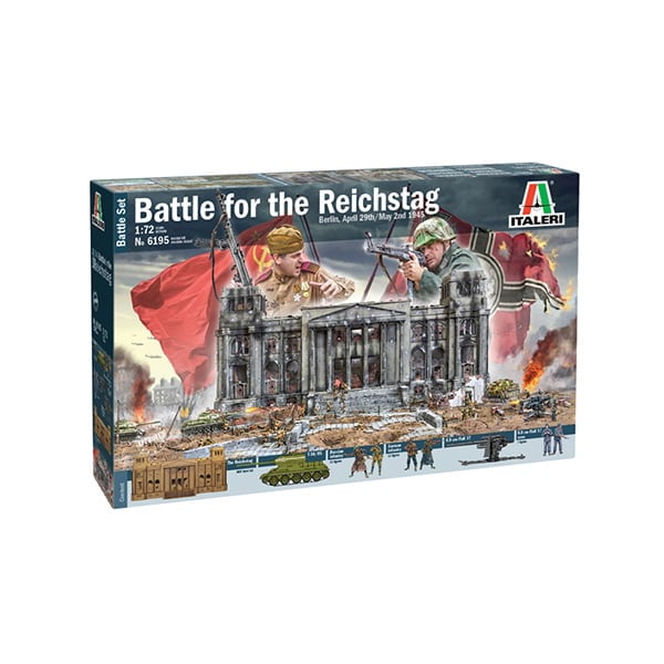 Italeri Fall of the Reichstag Berlin 1945 Battle Set 6195