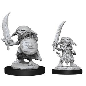 Wizkids Pathfinder Deep Cuts Unpainted Miniatures Wave 13 Goblin Fighter Male 90172