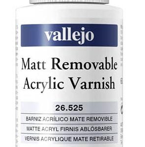 Vallejo Matt Removable Acrylic Varnish 60ml 26525