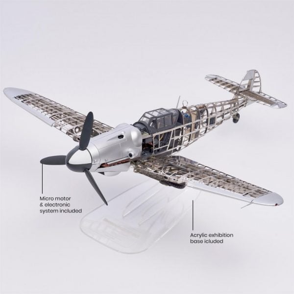 Details Artesania Latina Messerschmitt Bf109G Aircraft 1/16 Scale 20356