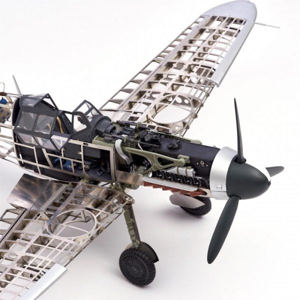 Up Close Artesania Latina Messerschmitt Bf109G Aircraft 1/16 Scale 20356